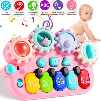 Baby Girls Toy - Baby 6 In 1 Montessori Toys For 1 Year Old Baby Sensory Toy • £9.89