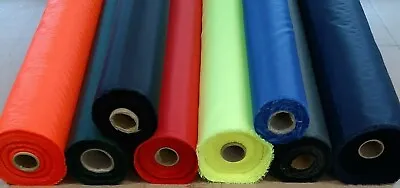 £1.95 • Buy Waterproof 4oz PU Coated Nylon Fabric Lining Material For Bags Covers 8 Colours