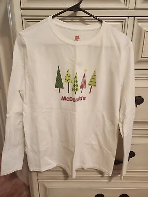 Mcdonald's Uniform  Christmas Crew T-Shirt  Size Medium  • $16.84