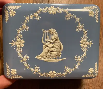Vintage Blue Holland Tea Tin Box Euc • $15