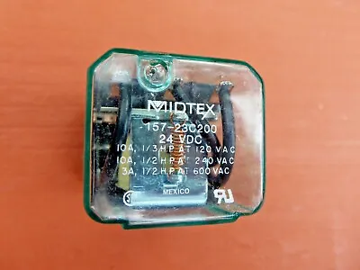  MIDTEX 157-23C200 Relay 24VDC • $7.95