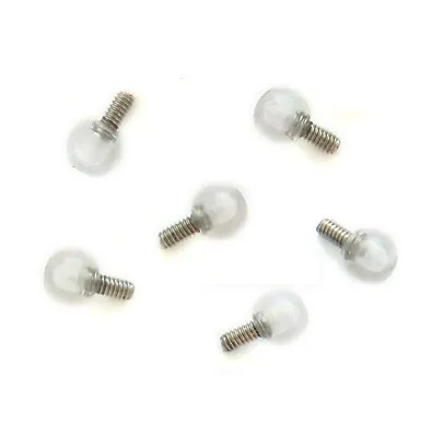 £3.49 • Buy Dermal Anchor Top - 3mm Clear Ball - Micro Microdermal Surface Piercing Retainer