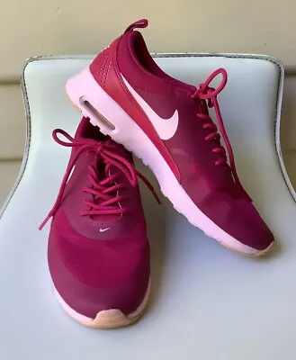 Nike Runners US/AU 8.5 EU 40 UK 6 599409-605 Air Max Thea Fuchsia Pink Sneakers • $49