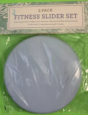 Workout Fitness Core Sliders Exercise Sliding Gliding Discs Gym Yoga Home 2 Pcs • $7.95