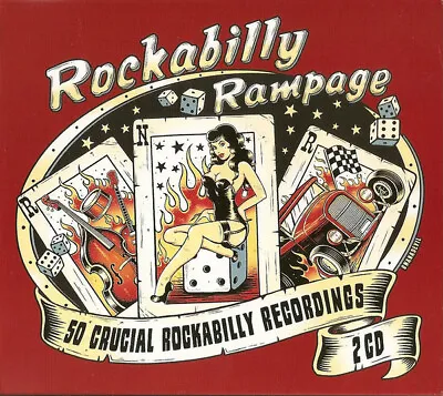 £4.99 • Buy Rockabilly Rampage 2-CD NEW SEALED Buck Griffin/Charlie Feathers/Bob Denton+