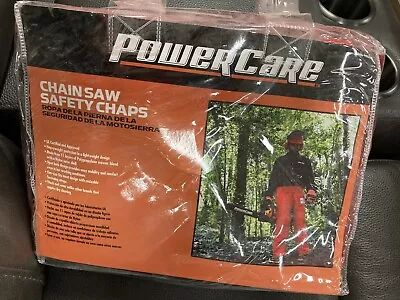 Powercare Pro Saw Safety Chap 11-Layers Polypropylene Woven Blend/Nylon Orange • $38.89