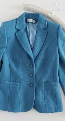 £16.99 • Buy Designer Baby Blue Blazer Size 10 💙