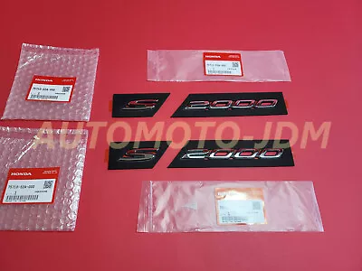 Honda 00-09 S2000 AP1 AP2 Fender Side Genuine Chrome Emblem Badge Right & Left • $95.11