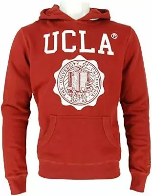 Hooded Pullover Sweatshirt Red Men's Size: X-Small UCLA Colin 885 UCHZ885 • £50