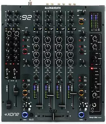 $1799 • Buy Allen & Heath Xone:92 Analogue DJ Mixer With 4 Band EQ And Multi-mode Filters