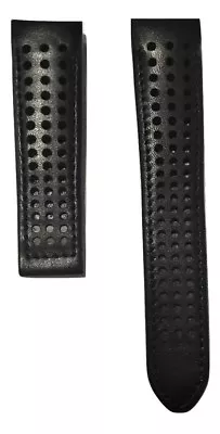 Original Movado Series 800 Black Leather Watch Band Strap 2600118 / 2600117 • $149
