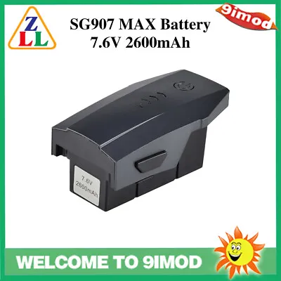 ZLL SG907 MAX Battery 7.6V 2600mAh GPS Wifi FPV RC Drone Original Lipo Battery • $46.34