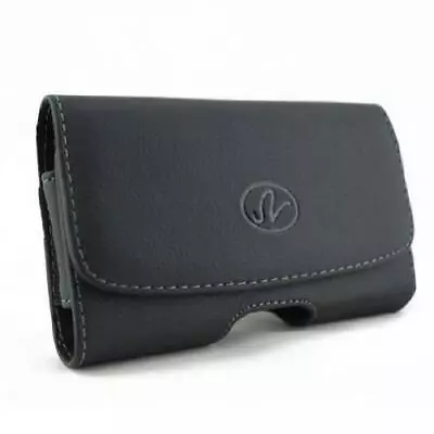 CASE BELT CLIP LEATHER HOLSTER PROTECT COVER LOOPS POUCH CARRY For CELL PHONES • $12.65