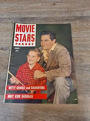 Movie Stars Parade Aug. 1949 Glenn Ford Son Peter Cover • $10
