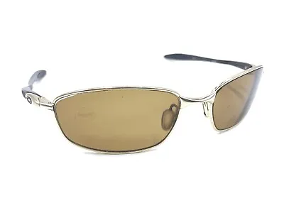 Oakley Blender OO4059-05 Gold Black Rectangle Wrap Sunglasses Frames 59-17 Sport • $189.99