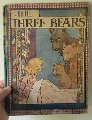 Antique Vintage Children's Book THE THREE BEARS By Margaret W. Tarrant RARE • $65