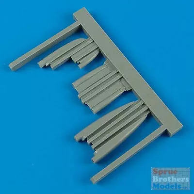 QBT32123 1:32 Quickboost MiG-21MF Fishbed J Air Scoops (TRP Kit) #32123 • $12.69