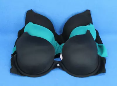 Victoria Secret Body Underwire Lined Demi Bra Bundle Lot Size 34C #E7014 • $21.99