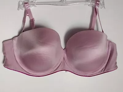  Maidenform 08165 Sweet Nothings Personal Fit Strapless MULTI -WAY Bra 36C PINK  • $7.99