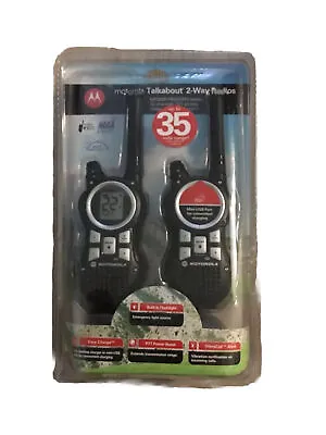 Motorola MR350R 35-Mile Range 22-Channel FRS/GMRS Two-Way Radio (Pair) • $60