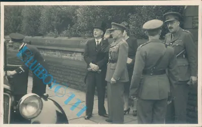  1947 Lancashire Fusiliers Freedom  Rochdale Postcard Sized Photo WW2 Honours V2 • £23.54