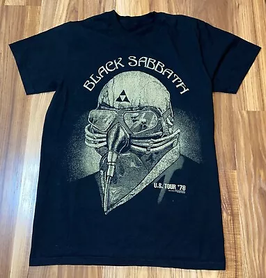 Black Sabbath US Tour 78 Black Short Sleeve Tshirt Size Small (not Vintage) • $12