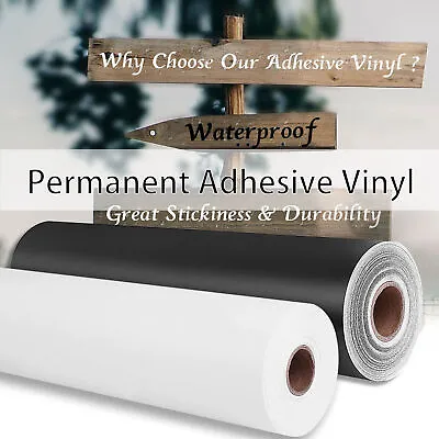 Vinyl Glossy Matte Self Adhesive Permanent Vinyl For Cameo Cricut Silhouette US • $9.99
