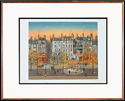 Michel Delacroix Original Lithograph Paris France Hand Signed And Numbered COA • $3200