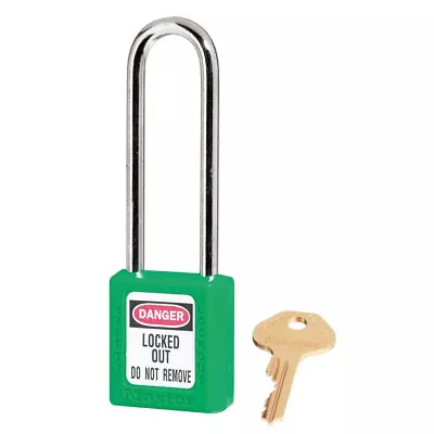 Master Lock 410 Lockout Padlock Green LS (ML-410LT-GRN) • £26