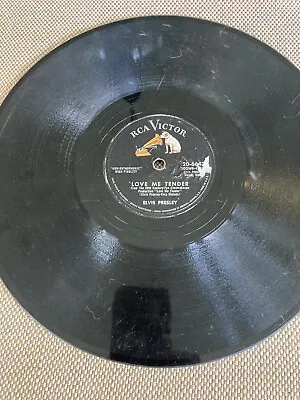 Elvis Presley Vinyl Record 78 Love Me Tender Anyway You Want Me. RCA Victor • $12