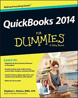 £3.58 • Buy QuickBooks 2014 For Dummies, Nelson, Stephen L., Used; Good Book