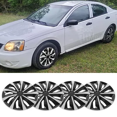 4PCS 16  Inch Wheel Hubcaps R16 Tire Steel Rims Cover For Mitsubishi Outlander • $79.43