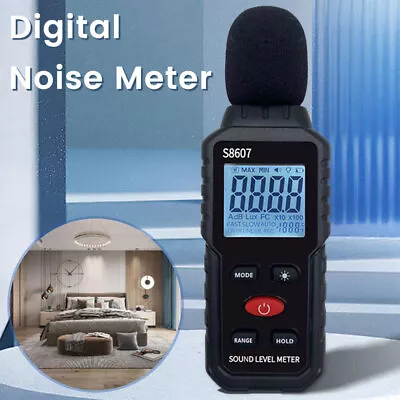 Digital Sound Level Meter 30~130dB Professional Sound Noise Level Decibel Meter • $24.96