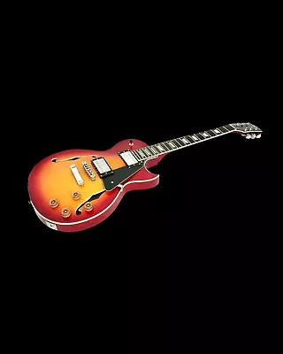 Haze Semi-Hollow Basswood Body Electric GuitarCherry Sunburst +Free Bag E-239CS • $347