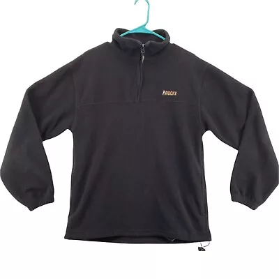ROCKY Brands Shirt Men's Long Sleeve High Neck 1/4 Zip Pullover Black Small • $17.99