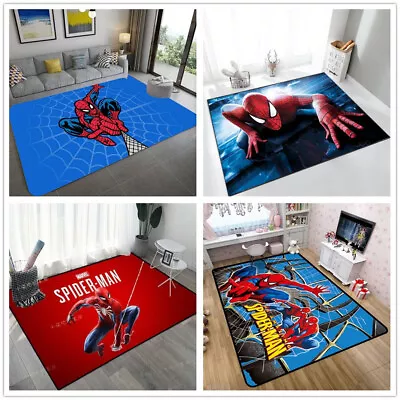 New Kids Boys Doormat 3D Spiderman Carpet Bedroom Living Room Floor Mat Area Rug • £12