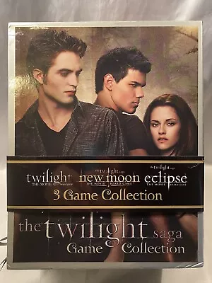 CARDINAL TWILIGHT SAGA Board Game Collection 3 Pack MOVIE - NEW MOON & ECLIPSE  • $12.99