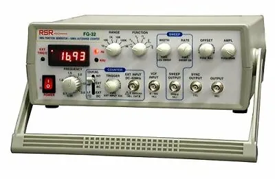 $259.99 • Buy RSR Sweep Function Generator .5 Hz ~ 3 MHz With 5 Digit LED Display