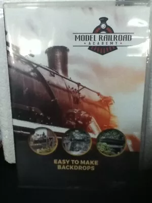 Model Railroad Academy - Easy To Make Backdrops (DVD-r) (E) • $6.90