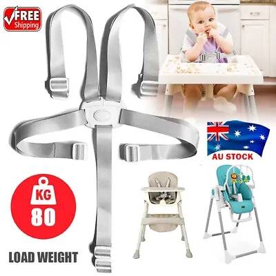 $16.89 • Buy 5 Point Belt Car Children Buggy Stroller Baby Safe Strap High Harness Pram Chair