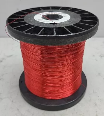 Elektrisola Single Polysol PN155 Round Magnet Wire 24 Awg Red 8.75 Lbs On Spool  • $99