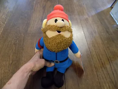 Rudolph Red-Nosed Reindeer Misfit Toys YUKON CORNELIUS 13  Plush NWT W Backpack • $19.99