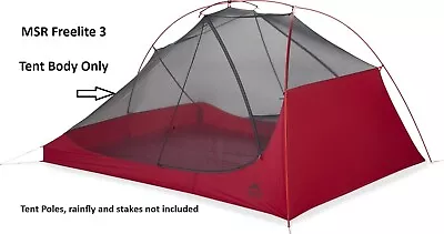 Tent Body ONLY - MSR Freelite 3P 3-Person Ultralight Backpacking Tent • $150