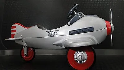 Pedal Car Plane WW2 Metal Ford Aircraft P51 Mustang 1967  Too Small To Ride-On  • $99