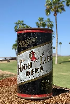 12oz Miller High Life Flat Top Beer Can • $6.95