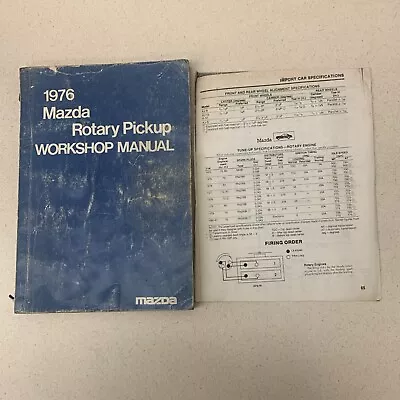 1976 Mazda Rotary Pickup Truck Workshop Guide Manual Service Book Vintage Japan • $25.99