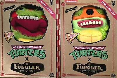 Fuggler TMNT Raphael + Michelangelo Teenage Mutant Ninja Turtles Limited Edition • $65.21