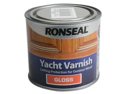 £21.47 • Buy Ronseal - Exterior Yacht Varnish Gloss 500ml