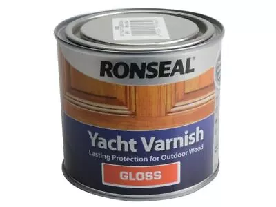 £21.47 • Buy Ronseal - Exterior Yacht Varnish Gloss 500ml