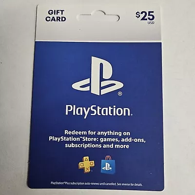 PlayStation Store Gift Card $25 USD • $25